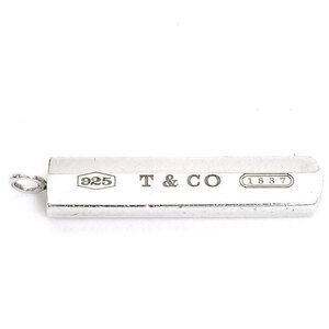 Tiffany Bar Pendant without chain silver
